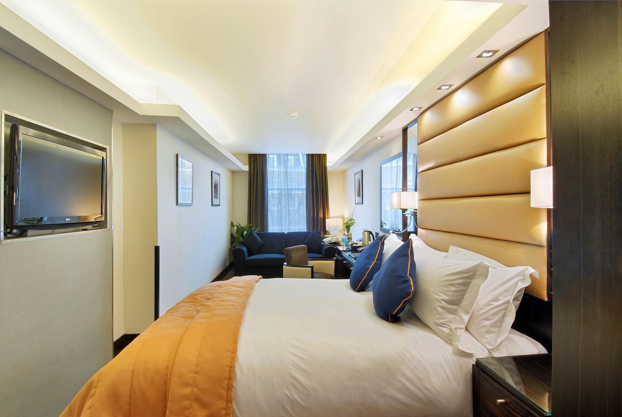 伦敦尊贵大理石拱门酒店 外观 照片 A bedroom at the hotel