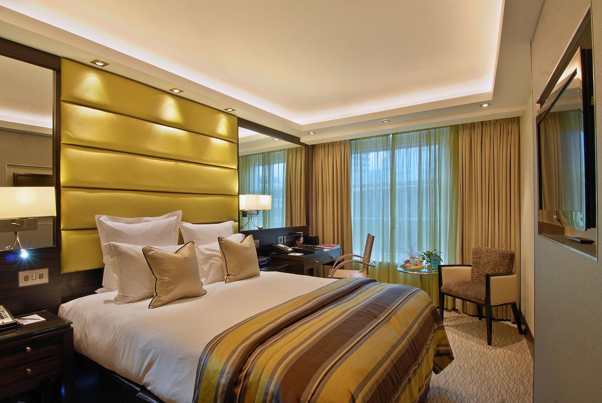 伦敦尊贵大理石拱门酒店 外观 照片 A bedroom at the InterContinental London The O2