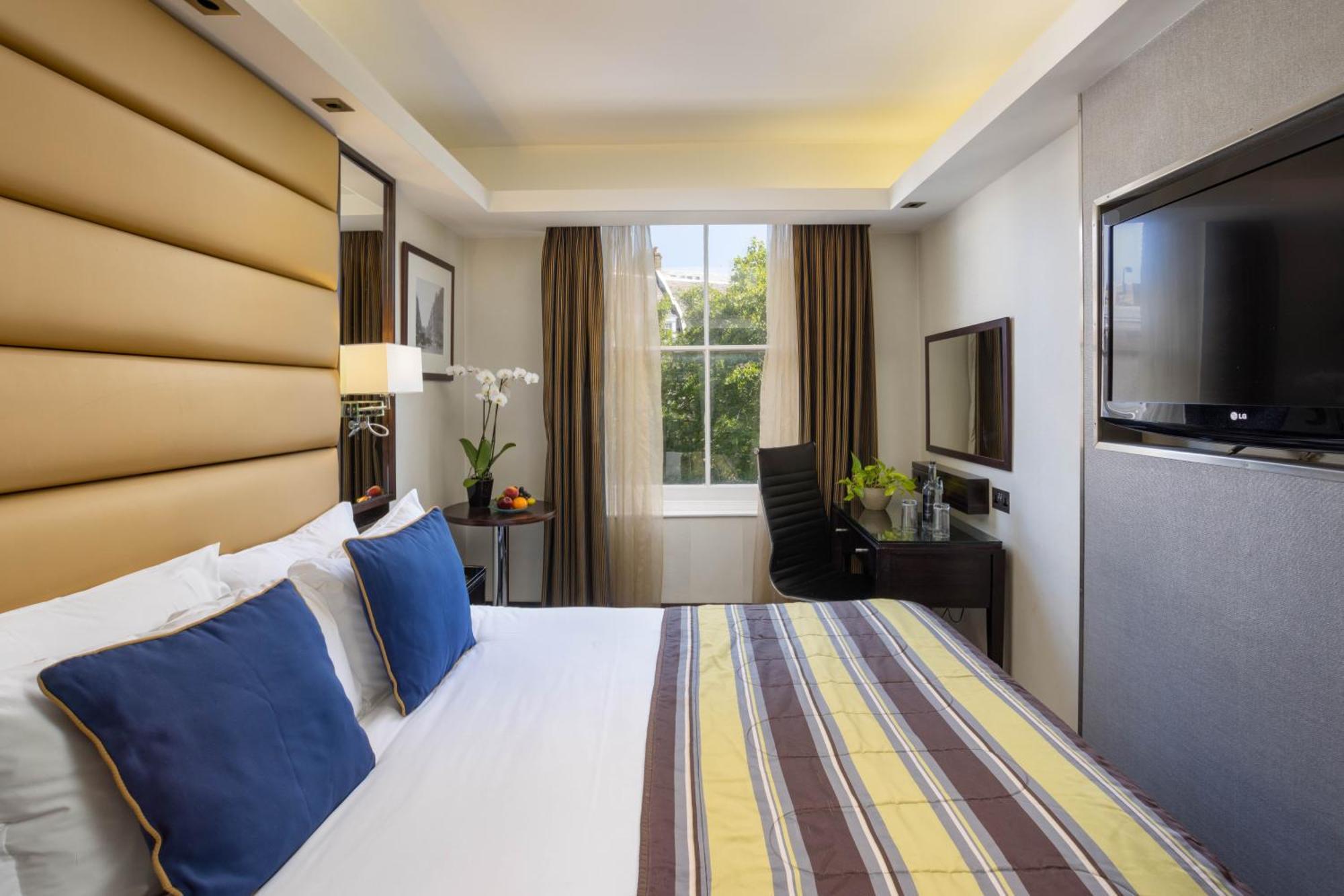 伦敦尊贵大理石拱门酒店 外观 照片 A bedroom at the hotel